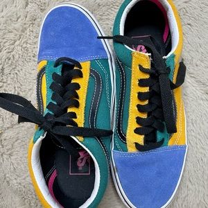 Color block vans